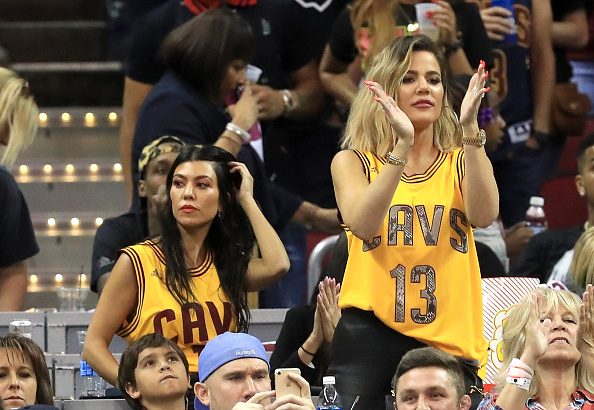 Kourtney Khloe Kardashian,Khloe Kardashian,Kris Jenner,Tristan Thompson,NBA Final 2017,NBA Final