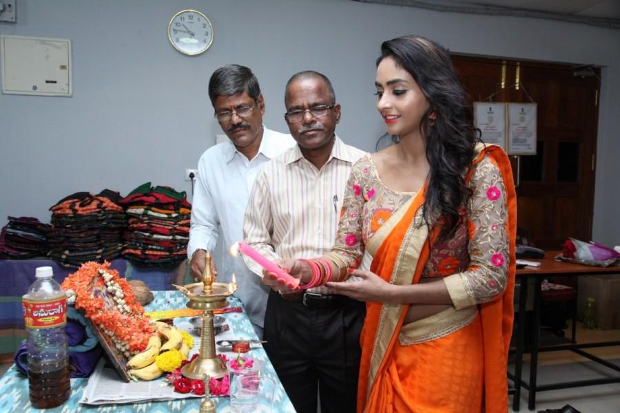 View pictures of Pooja Sree launches Pochampally Ikat Mela at ECIL. Pooja Sree,actress Pooja Sree,Pooja Sree launches Pochampally Ikat Mela,Pochampally Ikat Mela