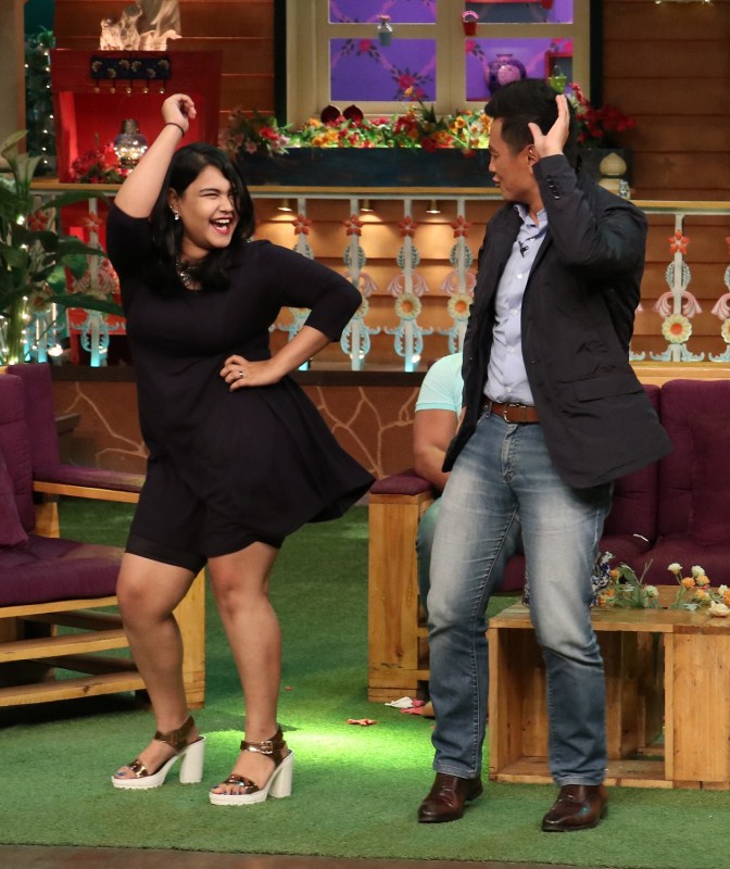 Bhaichung Bhutia,Anju Bobby George,Sushil Kumar,The Kapil Sharma Show,Sumona Chakravarti,Kala Chashma