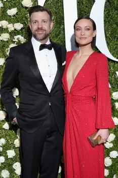 Jason Sudeikis and Olivia Wilde attend the 71st Annual Tony Awards at Radio City Music Hall on June 11, 2017 in New York City.