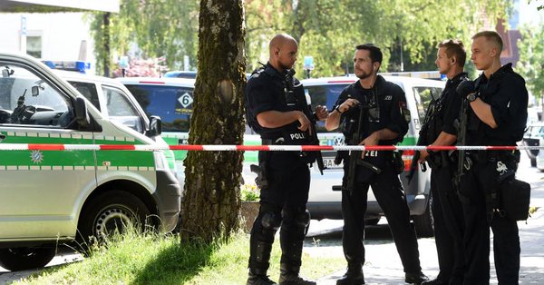 At least one person was injured in a shooting at a subway station in Munich on Tuesday, German police said. The shooting occurred during a police check at the Unterfoehring subway station, police spokesman Michael Riehlein said. Shooting at Munich,Munich,Munich shooting,Munich subway station,Shooting at Munich subway station