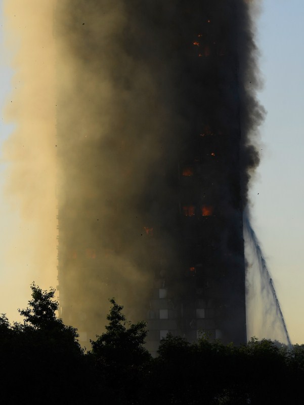 In a statement on Facebook, Assistant Commissioner Dan Daly said: "Firefighters wearing breathing apparatus are working extremely hard in very difficult conditions to tackle this fire. This is a large and very serious incident and we have deployed numerous resources and specialist appliances." London apartment building,London apartment,West London apartment fire,massive fire in London,massive fire in London apartment building,massive fire in London apartment