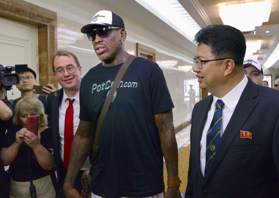 Dennis Rodman Returns To North Korea - Photos,Images,Gallery - 68226