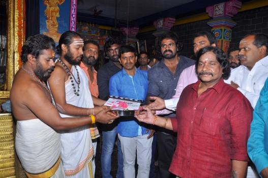 Kiran Raj who acted as a doop for Prabhas he becomes as a hero with Karaali. The Movie Launched today at Film Nagar Temple.