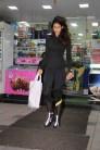 Bollywood actress Disha Patani spotted at Bandra.