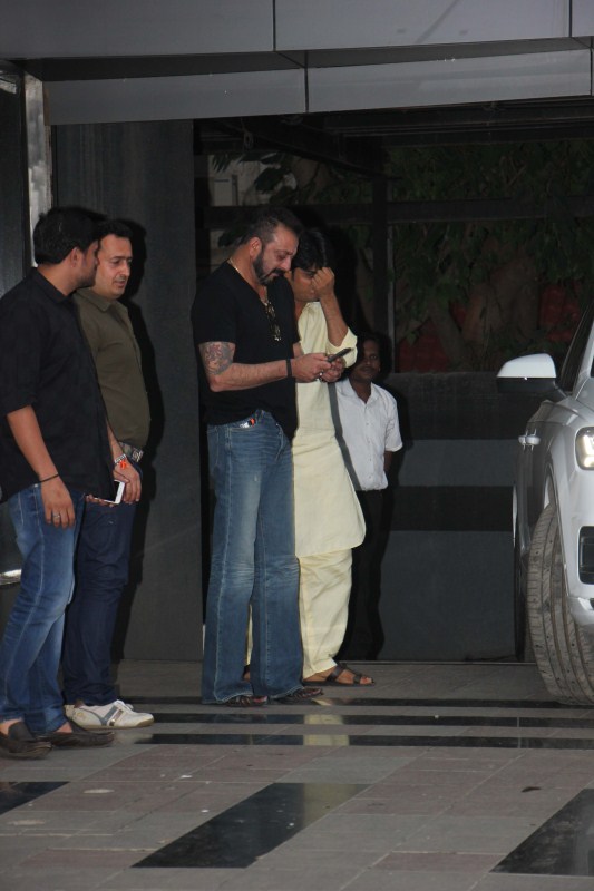 Bollywood Actor Sanjay Dutt spotted at Legend Studio Office in Andheri. Sanjay Dutt,actor Sanjay Dutt,Sanjay Dutt spotted at Legend Studio office,Sanjay Dutt at Legend Studio office,Legend Studio office