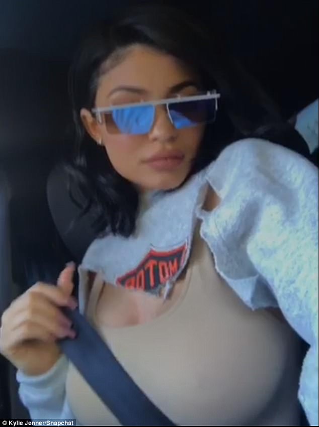 American reality television personality Kylie Kristen Jenner flaunts her assets in skintight top. Kylie Jenner,Kylie Jenner bikini pics,Kylie Jenner bikini images,Kylie Jenner bikini stills,Kylie Jenner curves,Kylie Jenner curves pics,Kylie Jenner flaunts curves,Kylie Jenner hot pics,Kylie Jenner hot images,Kylie Jenner hot stills,Kylie Jenner hot pic