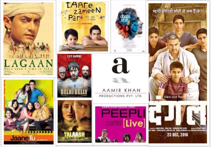 Aamir Khan started the production house with a vision to do films that he believed in. AKP was founded with a purpose of producing Lagaan which went on to create a history in the Indian film industry. The production house has given the audiences no single flop over the years. A feat that no other production house can claim. AKP has been a trendsetter in Bollywood by creating a landmark with a whooping box office collections. Aamir Khan's visionary mind went on creating movies which were unconventional and rooted too the grounds and has been critically acclaimed as well. After Laagan, Aamir Khan came up with a brilliant story based on a kid who was facing problem with his life which was non other than Tare Zameen par in 2007. The film had garnered enormous praises from across the nation. AKP has also delivered exceptional movies like Jane Tu ya Jane na, Dhobi Ghat, Peepli Live, Delhi Belly, Talaash. Aamir Khan's Dangal was another feather on hat for AKP. The film was a biographical sports drama were Aamir Khan was playing a 55 year old father. It was a film based on father-daughter relation with no heroine. Aamir Khan,Aamir Khan Productions completes 16 years,Aamir Khan Productions