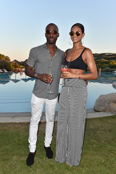 Alesha Dixon and Azuka Ononye attend the Welcome Dinner prior to The Costa Smeralda Invitational golf tournamen at Pevero Golf Club - Costa Smeralda on June 16, 2017 in Olbia, Italy. Alesha Dixon,Singer Alesha Dixon,Azuka Ononye,Alesha Dixon flaunts her abs,Alesha Dixon abs,Alesha Dixon hot pics,Alesha Dixon hot images,Alesha Dixon hot stills,Alesha Dixon hot pictures