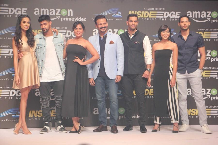 Ritesh Sidhwani shared his experience on his first digital venture,"It's exciting, I have been watching a lot of these shows, I can only talk of the one, I have seen on this platform, I will start with 'Man in the High Castle' or 'Goliath', I have loved them, I think the entire format of these show are binge watching, and I remember calling Ritesh almost two years ago and said, listen we have developed some originals and, I think to be really interesting to have on your platform, and he said,'Right now I am looking only looking at licensing films and not thinking about originals', so I said whenever you do, give me a call because I have some ideas which we have been developing and it started from there and now finally its made it on the 10th of July, the first original will be out and I am looking forward to it" Amazon Original series,Amazon Original series trailer launch,Angad Bedi,Tanuj Virwani,Richa Chadda,Vivek Oberoi,Siddhant Chaturvedi,Sayani Gupta