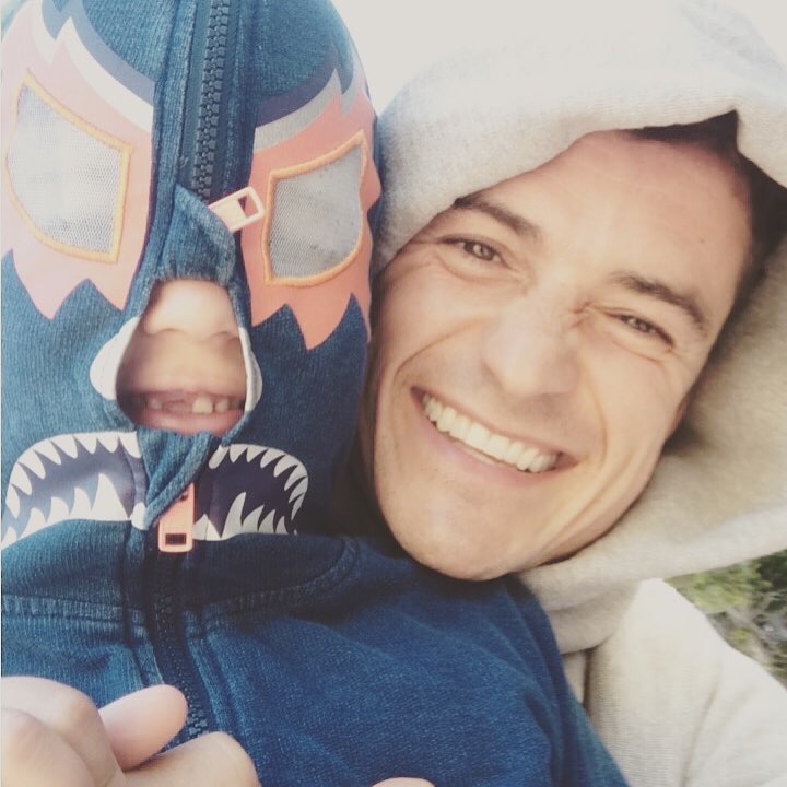 In the photograph shared on instagram, the six-year-old Flynn shows off his missing tooth, as he wears a hooded sweatshirt that only shows his nose and mouth. Bloom couldn't stop gushing about his son, who he shares with former partner Miranda Kerr, while at the premiere of "Pirates of the Caribbean: Dead Men Tell No Tales" last month. "I'm so in love with being a dad, I'm a very lucky man." he told etonline.com. Orlando Bloom,Orlando Bloom son,Orlando Bloom pics,Orlando Bloom photos,Orlando Bloom stills,Orlando Bloom pictures,Flynn,Orlando Bloom son Flynn