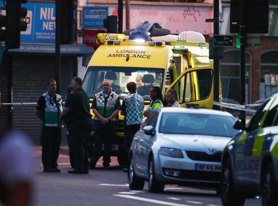 Kevin Bate, director of The London Ambulance Service (LAS) said, without elaborating on the conditions of those injured, that the paramedic services were called at 00.15 hours (local time) to attend a traffic accident on the Seven Sister Boulevard. London mosque attack,mosque attack,Finsbury Park Mosque,Finsbury Park,Finsbury Park Mosque attack,Muslim Council of Britain,London mosque
