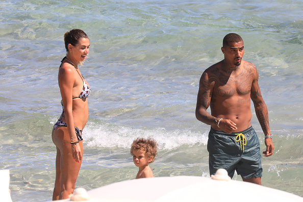 Melissa Satta and husband Kevin Prince Boateng with son are seen in Ibiza, Spain. Kevin-Prince Boateng,Melissa Satta,Melissa Satta curves,Melissa Satta shows her curves,Melissa Satta in skimpy bikini,Melissa Satta in bikini,Melissa Satta bikini pics,Melissa Satta bikini images,Melissa Satta bikini stills,Melissa Satta curves,Melissa Sa
