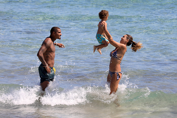 Kevin Prince and wife Melissa Satta Boateng with son are seen in Ibiza. Kevin-Prince Boateng,Melissa Satta,Melissa Satta curves,Melissa Satta shows her curves,Melissa Satta in skimpy bikini,Melissa Satta in bikini,Melissa Satta bikini pics,Melissa Satta bikini images,Melissa Satta bikini stills,Melissa Satta curves,Melissa Sa