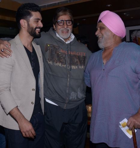 Angad is very excited after having been part of one of the most successful films from last year having shared screen space with the legend himself, Amitabh Bachchan. Angad truly feels both these gentlemen, his father and Big B have shaped his persona as an actor. This year is definitely a highlight for him owing to his diverse projects, including Inside Edge and soon after he will be seen in Tiger Zinda Hain with Salman Khan and Katrina Kaif. It was Mr. Bachchan's peculiar advice which motivated him to be better as an actor. Angad Bedi,Amitabh Bachchan,Big B,Amazon Prime's maiden India series,Angad Bedi gets special advice