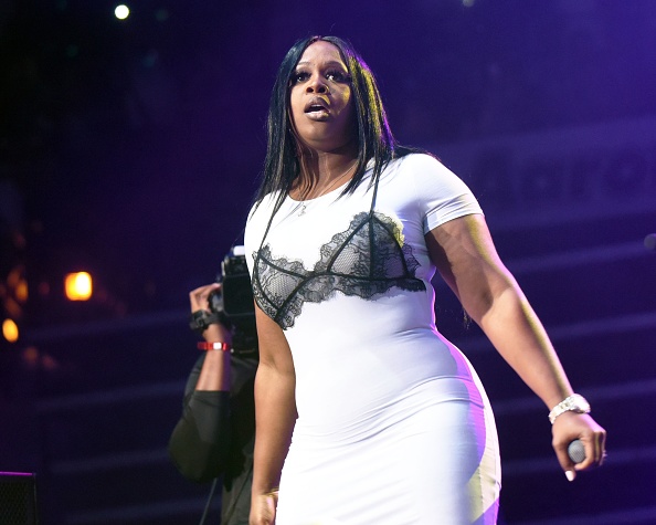 American rapper Remy Ma performs during the Hot 107.9 Birthday Bash at Philips Arena on June 17. Remy Ma,Remy Ma performs at Atlanta bash,Atlanta bash,Reminisce Mackie,Remy Ma hot pics,Remy Ma hot images,Remy Ma hot stills,Remy Ma hot pictures,Remy Ma hot photos