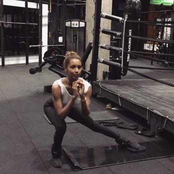 Speaking about her wardrobe choices in the comment section of a recent image she posted on Instagram, which sees her sport a crop top and leggings.