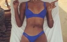 Jasmine Tookes shows off incredibly fit figure.