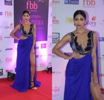 Beauty pageant Parvathy Omanakuttan at Femina Miss India World 2017.