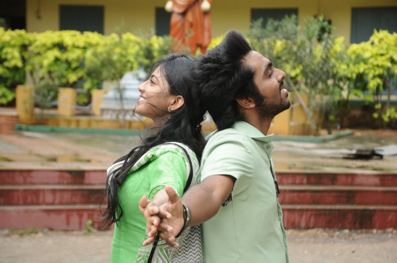 GV Prakash and Anandi GV Prakash,Trisha Illana Nayanthara,Trisha Illana Nayanthara movie stills,Trisha Illana Nayanthara movie pics,Trisha Illana Nayanthara movie images,Anandi