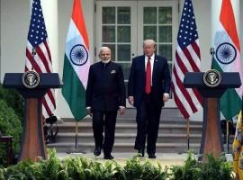 Narendra Modi meets US President Donald Trump,Narendra Modi meets Donald Trump,Narendra Modi,Donald Trump,Narendra Modi with Donald Trump,Narendra Modi at White House