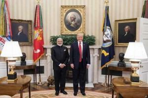 Narendra Modi meets US President Donald Trump,Narendra Modi meets Donald Trump,Narendra Modi,Donald Trump,Narendra Modi with Donald Trump,Narendra Modi at White House