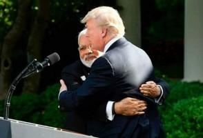 Narendra Modi meets US President Donald Trump,Narendra Modi meets Donald Trump,Narendra Modi,Donald Trump,Narendra Modi with Donald Trump,Narendra Modi at White House