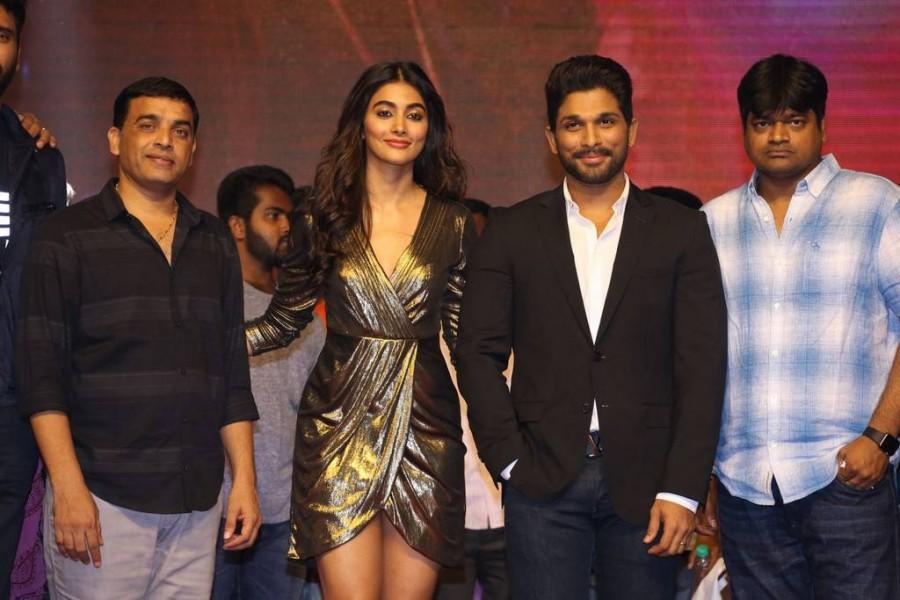 Duvvada Jagannadham DJ Movie Thank You Meet Function held at JRC Convention Centre, Jubilee Hill, Hyderabad. Celebs like Allu Arjun, Pooja Hegde, Rajitha, Rao Ramesh, Subbaraju, Tanikella Bharani, Sameer, Harish Shankar, Dil Raju, Shirish, Ayananka Bose, Chota K Prasad, Balaji at the event. DJ - Duvvada Jagannadham,DJ - Duvvada Jagannadham Thank You Meet,Duvvada Jagannadham,DJ,DJ Thank You Meet,Allu Arjun,Pooja Hegde,Rajitha,Rao Ramesh,Subbaraju,Tanikella Bharani,Sameer,Harish Shankar,Dil Raju