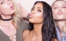 Actress Kimberly "Kim" Kardashian West spends a fun night with her girl gang.