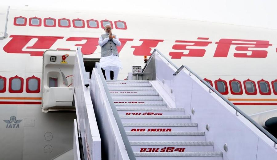 Prime Minister Narendra Modi returned to India early on Wednesday morning after his three-nation tour. Narendra Modi,PM Narendra Modi,Narendra Modi returns to India,External Affairs Min Sushma Swaraj,Sushma Swaraj