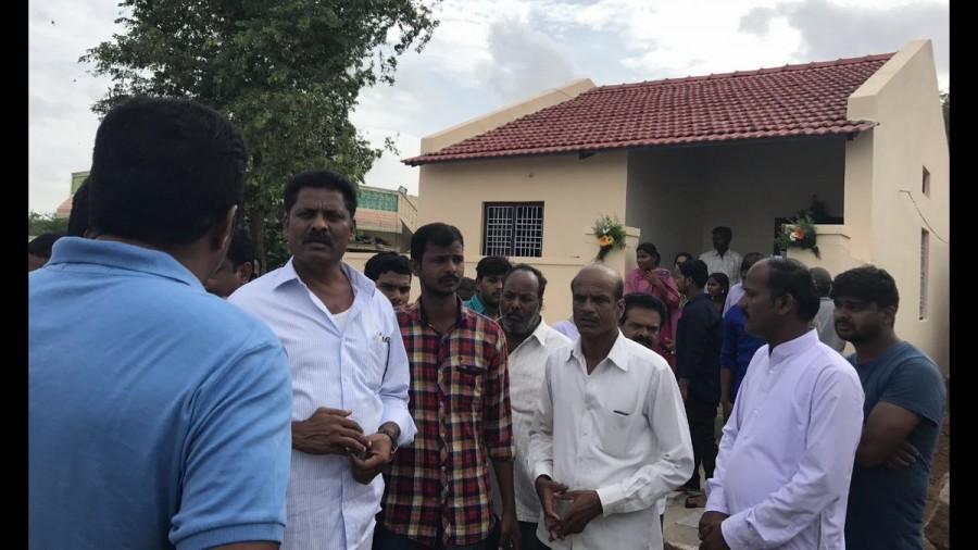 The actor also posted a picture of the Muslim family standing in front of their newly built house. Prakash Raj,Prakash Raj gives house,Eid-ul-Fitr,Eid gift to poor family