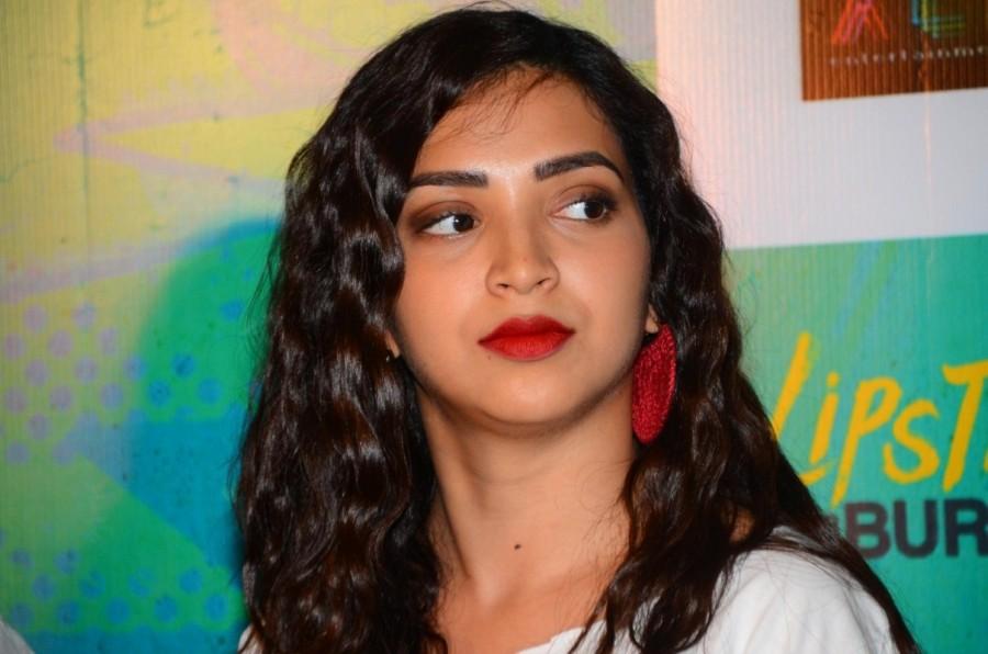 Actress Plabita Borthakur during the trailer launch of upcoming film "Lipstick Under My Burkha", in Mumbai on June 27, 2017. Lipstick Under My Burkha,Lipstick Under My Burkha trailer,Lipstick Under My Burkha trailer launch,Lipstick Under My Burkha trailer launch pics,Lipstick Under My Burkha trailer launch images,Lipstick Under My Burkha trailer launch stills,Lipstick Under My
