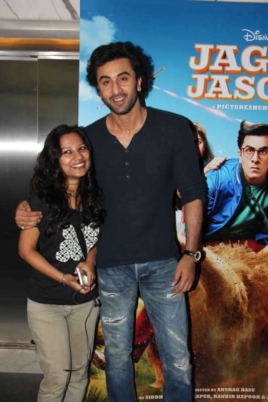 In addition, the Behind the scene videos shared by team Jagga Jasoos further serve as insights into the many adventures that the team undertook behind the cameras. Dekhiye Jagga ki duniya, South Africa se le kar Jumritalaiyya! Disney & Pictureshuru Productions’ Jagga Jasoos chronicles the adventures of Jagga a curious and clever quasi-detective and Shruti (Katrina Kaif), a journalist. Ranbir Kapoor and Katrina Kaif,Ranbir Kapoor,Katrina Kaif,Jagga Jasoos,Jagga Jasoos trailer launch,Jagga Jasoos trailer launch pics,Jagga Jasoos trailer launch images,Jagga Jasoos trailer launch stills,Jagga Jasoos trailer launch pictures,Jagga Jasoos tra