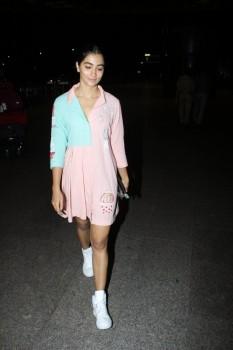 Bollywood Actress Pooja Hegde spotted at airport.