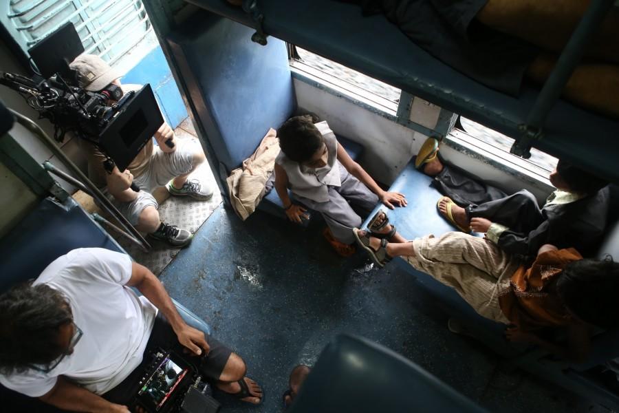 "There is a sequence in the film where the kids embark on a journey to meet the Prime Minister. We have shot this particular scene in a train enroute to Delhi," the film's spokesperson said in a statement. Rakeysh Mehra,Filmmaker Rakeysh Omprakash Mehra,Rakeysh Omprakash Mehra,Mere Pyare Prime Minister