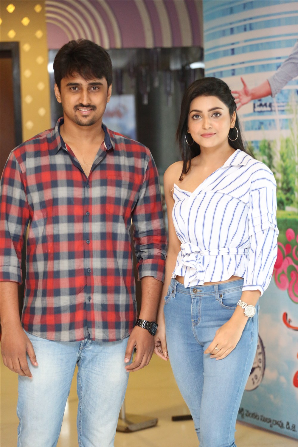 Harish, Avanthika Mishra at Vaishakham press meet. Naga Chaitanya,Harish,Avanthika Mishra,Vaishakham,Vaishakham press meet,Vaishakham press meet pics,Vaishakham press meet images,Vaishakham press meet stills,Vaishakham press meet pictures,Vaishakham press meet photos,Vaishakham press pictures