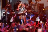 Jennifer Lopez performs during the Macy's 4th of July Firework Show.