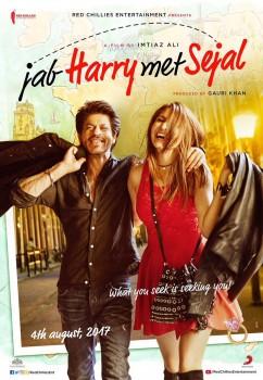 Shah Rukh Khan and Anushka Sharma's Jab Harry Met Sejal first look movie poster.