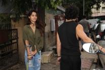 Actor Tiger Shroff, who is busy the promotions of his upcoming film Munna Michael, was recently photographed with his rumoured girlfriend Disha Patani.