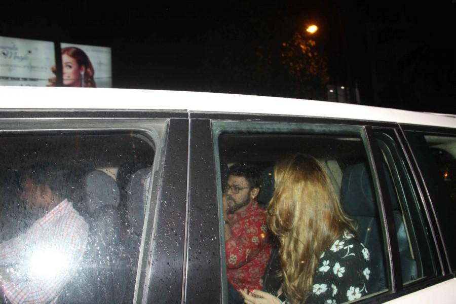 Bollywood actor Salman Khan's alleged girlfriend Iulia Vantur and South Indian actor Venkatesh Daggubatti spotted in the same car! Venkatesh,Iulia Vantur,Venkatesh and Iulia Vantur,Salman Khan,Salman Khan girlfriend,Iulia Vantur pics,Iulia Vantur images,Iulia Vantur stills,Iulia Vantur pictures