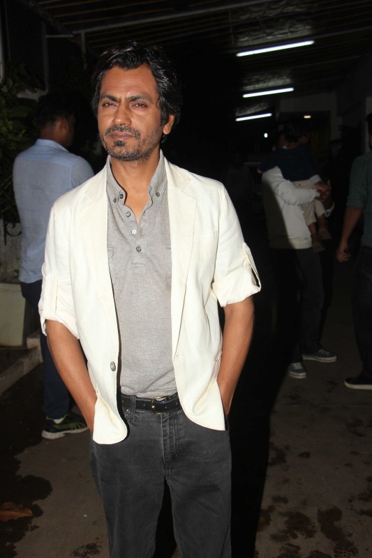 Nawazuddin Siddiqui spotted at MOM special screening. Nawazuddin Siddiqui,Jhanvi Kapoor,Rekha,Sara Ali Khan,Shahid Kapur’s brother Ishan Khattar,Javed Akhtar,MOM special screening,MOM,MOM special screening pics,MOM special screening images,MOM special screening stills,MOM special screening pictures,MOM speci
