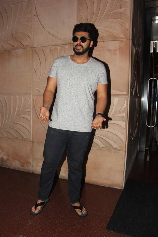 Bollywood actor Arjun Kapoor promotes Mubaranka movie on 4th July 2017. Arjun Kapoor,actor Arjun Kapoor,Arjun Kapoor promotes Mubaranka,Mubaranka,Mubaranka promotion,Mubaranka movie promotion