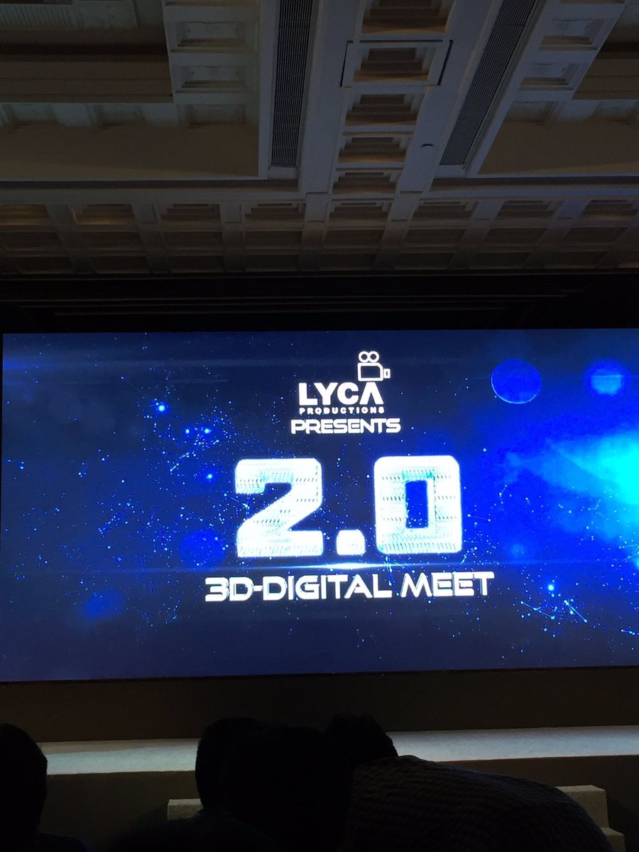 Superstar Rajinikanth, Akshay Kumar's 2.0 3D Digital press meet held in Chennai on 5th July 2017. Rajinikanth,Akshay Kumar,2.0 press meet,2.0 3D,2.0 3D Digital press meet