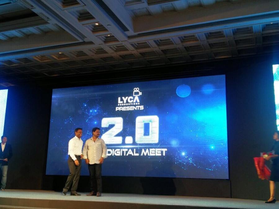 It's Official Now. The budget of 2Point0 is 400 Crore. The Highest Budget film in India till to date. Rajinikanth,Akshay Kumar,2.0 press meet,2.0 3D,2.0 3D Digital press meet