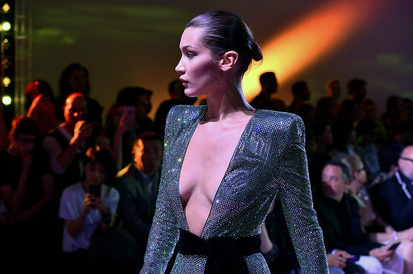 Bella Hadid walks the runway during the Alexander Vauthier Haute Couture Fall/Winter 2017-2018 show as part of Haute Couture Paris Fashion Week on July 4, 2017 in Paris. Bella Hadid,Bella Hadid nude,bella hadid boobs,bella hadid nipples,bella hadid nip slip,Bella Hadid naked dress,Bella Hadid see-through black top,Bella Hadid nude pics,Bella Hadid nude images,Bella Hadid nude stills,Bella Hadid nude pictures,Bella Hadid n