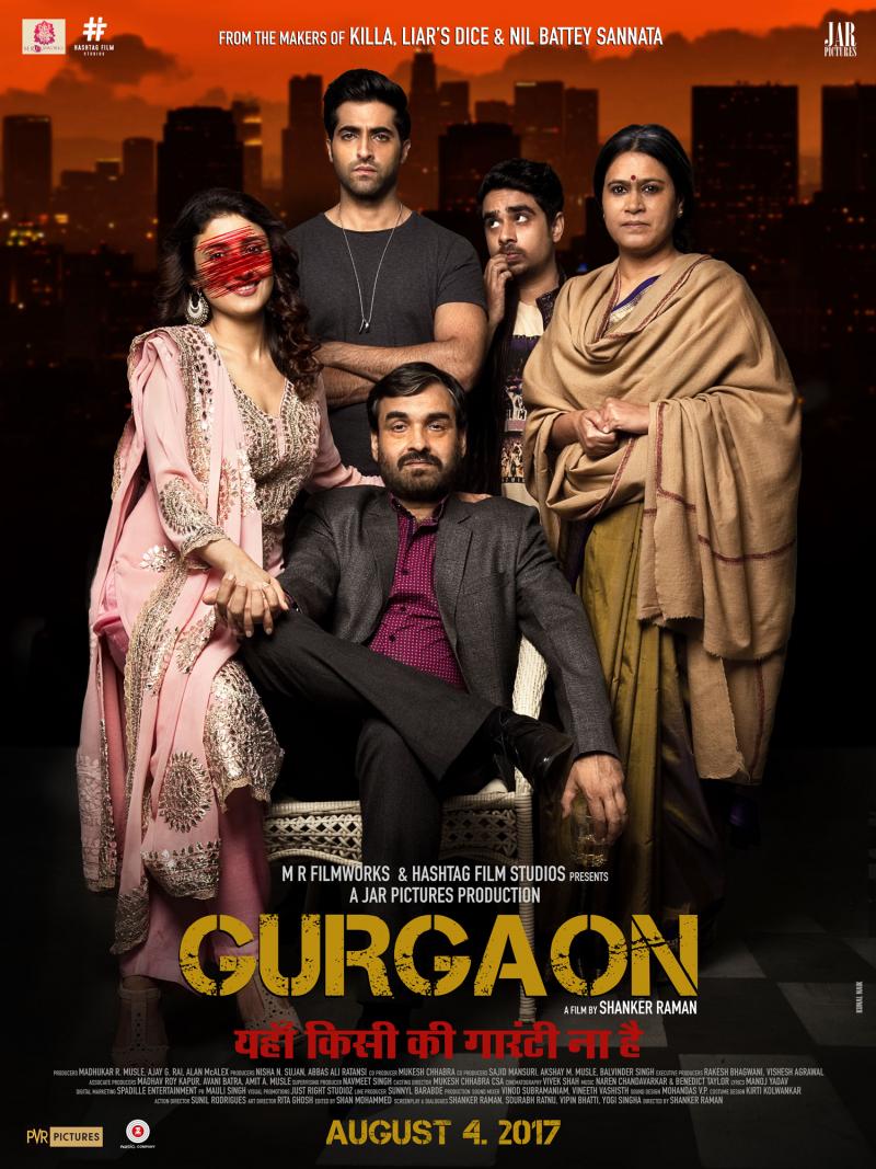 Inspired by true events, "Gurgaon", starring Akshay Oberoi, Ragini Khanna and Pankaj Tripathi, is the directorial debut of National Award winning cinematographer Shanker Raman. Kashyap said in a statement: "I saw 'Gurgaon' last year and for me, it is genuinely one of the best suspense thrillers I've seen in the longest time and it's in my list of best movies. The amount of tension the movie builds, it's not only engaging but it also has some incredible performances. It's worth watching." The film tells the story of Kehri Singh, a real estate baron, who runs his business Preet Real Estate in his daughter's name. She is his lucky charm. Anurag Kashyap,actor Anurag Kashyap,Gurgaon,Gurgaon poster,Gurgaon movie poster,Anurag Kashyap launches poster of Gurgaon,Filmmaker Anurag Kashyap,Akshay Oberoi,Ragini Khanna,Pankaj Tripathi