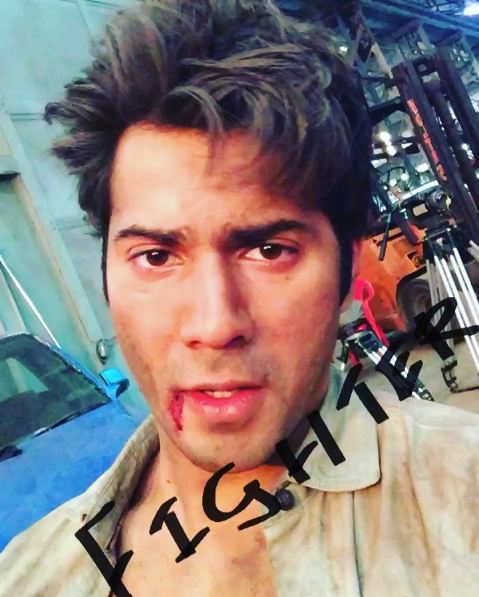 Actor Varun Dhawan on Thursday teased fans about the climax scene of his upcoming film "Judwaa 2". Varun shared a video from the set of "Judwaa 2" on Twitter in which he can be seen with bruises on his face. Varun Dhawan,actor Varun Dhawan,Judwaa 2,Judwaa 2 climax,Judwaa 2 movie climax
