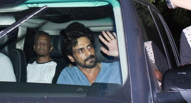 Bollywood Actor Arjun Rampal spotted at Olive Bar.