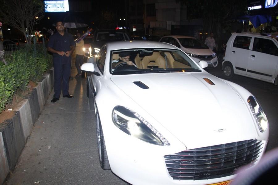 Actor Ranveer Singh took girlfriend Deepika Padukone out on his Birthday in a brand new Aston Martin. Ranveer Singh,Deepika Padukone,Ranveer Singh and Deepika Padukone,Deepika Padukone and Ranveer Singh,Aston Martin,Ranveer Singh takes Deepika Padukone in Aston Martin
