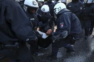 G20 protests,G20,G20 protests Germany,clash in Germany,G20 summit